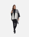 Gray poncho