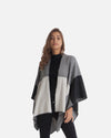 Gray poncho